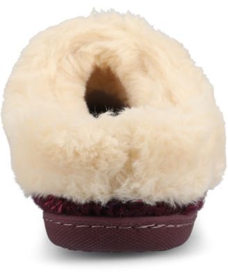 Women's Adiah Round Toe Knitted Clog Slippers