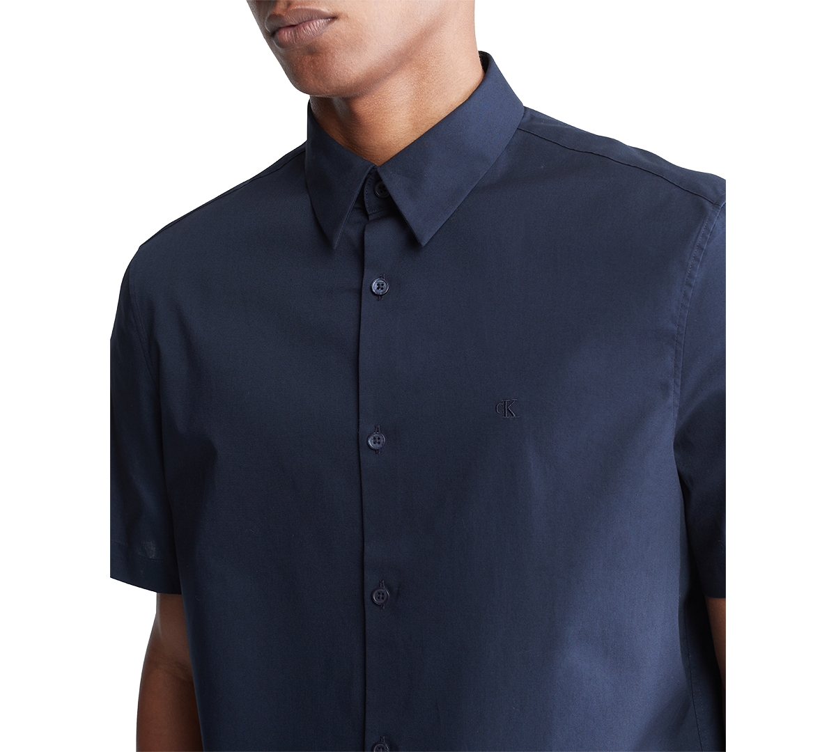 Calvin Klein Men's Slim-Fit Stretch Solid Shirt