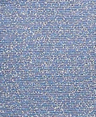 Juniors' Metallic Fit & Flare Dress