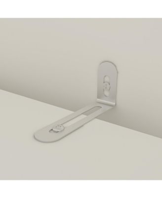 Wood 4-Shelf Bookcase with Tempered Glass Doors, Drawer, and Cabinet Storage