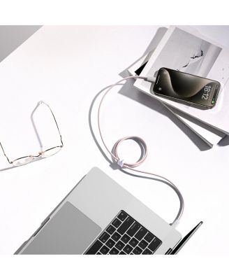 USB-C to USB-C Cable 100W USB Charging Cable 3ft, Pink