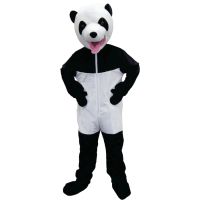 Giant Panda Jumpsuit & Head Mask Mascot - Kids Girls & Boys