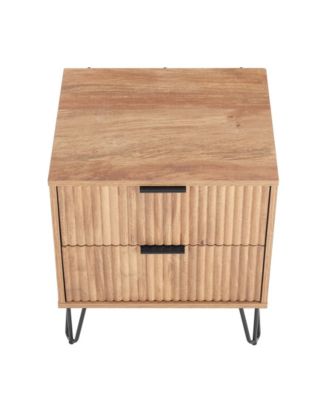 DUMBO 2-Drawer Modern Nightstand