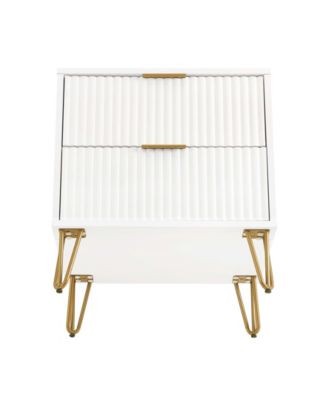 DUMBO 2-Drawer Modern Nightstand