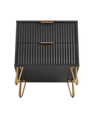 DUMBO 2-Drawer Modern Nightstand