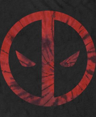 Men's Deadpool Tie-Dye Short Sleeve T-Shirt