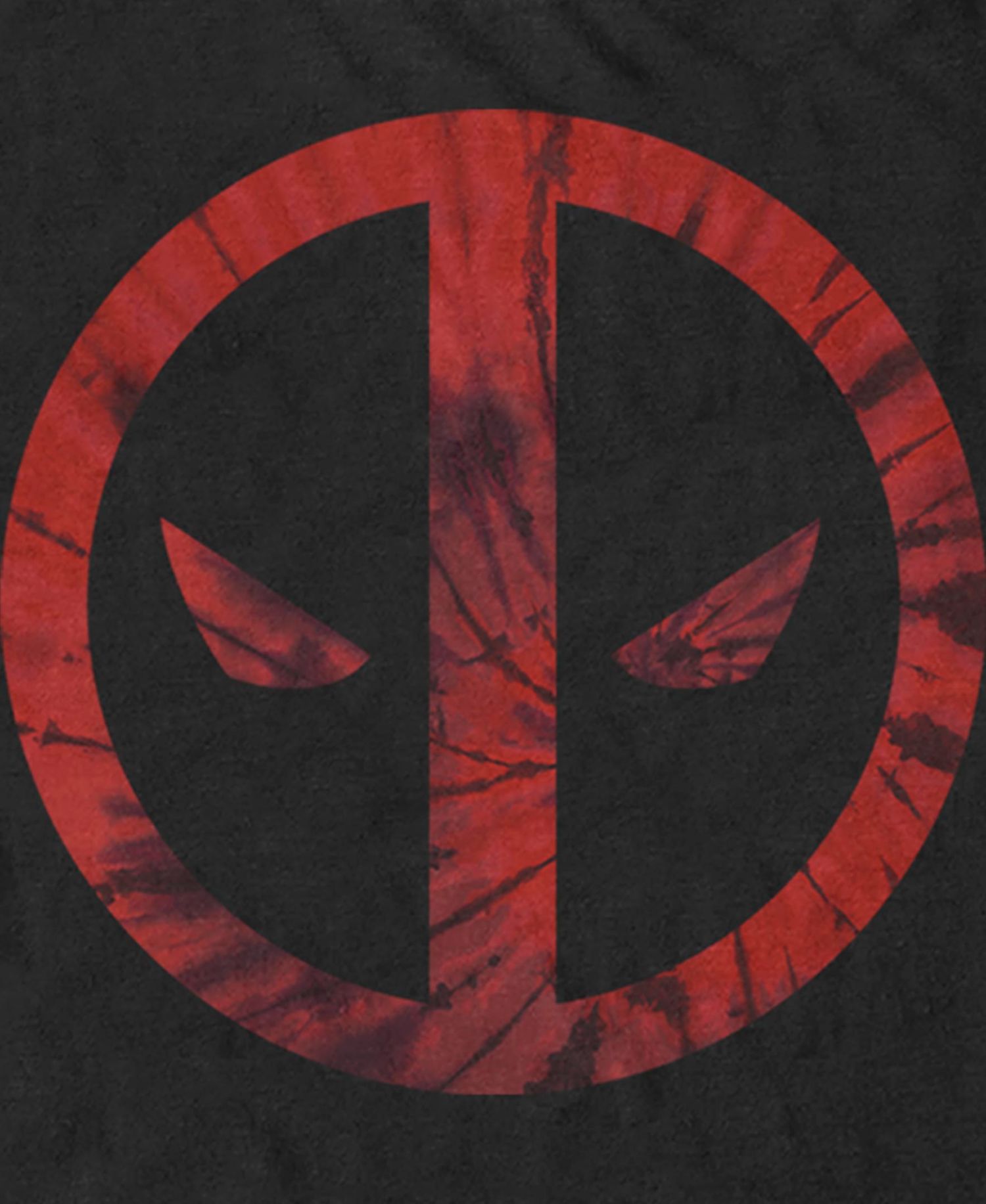 Men's Deadpool Tie-Dye Short Sleeve T-Shirt