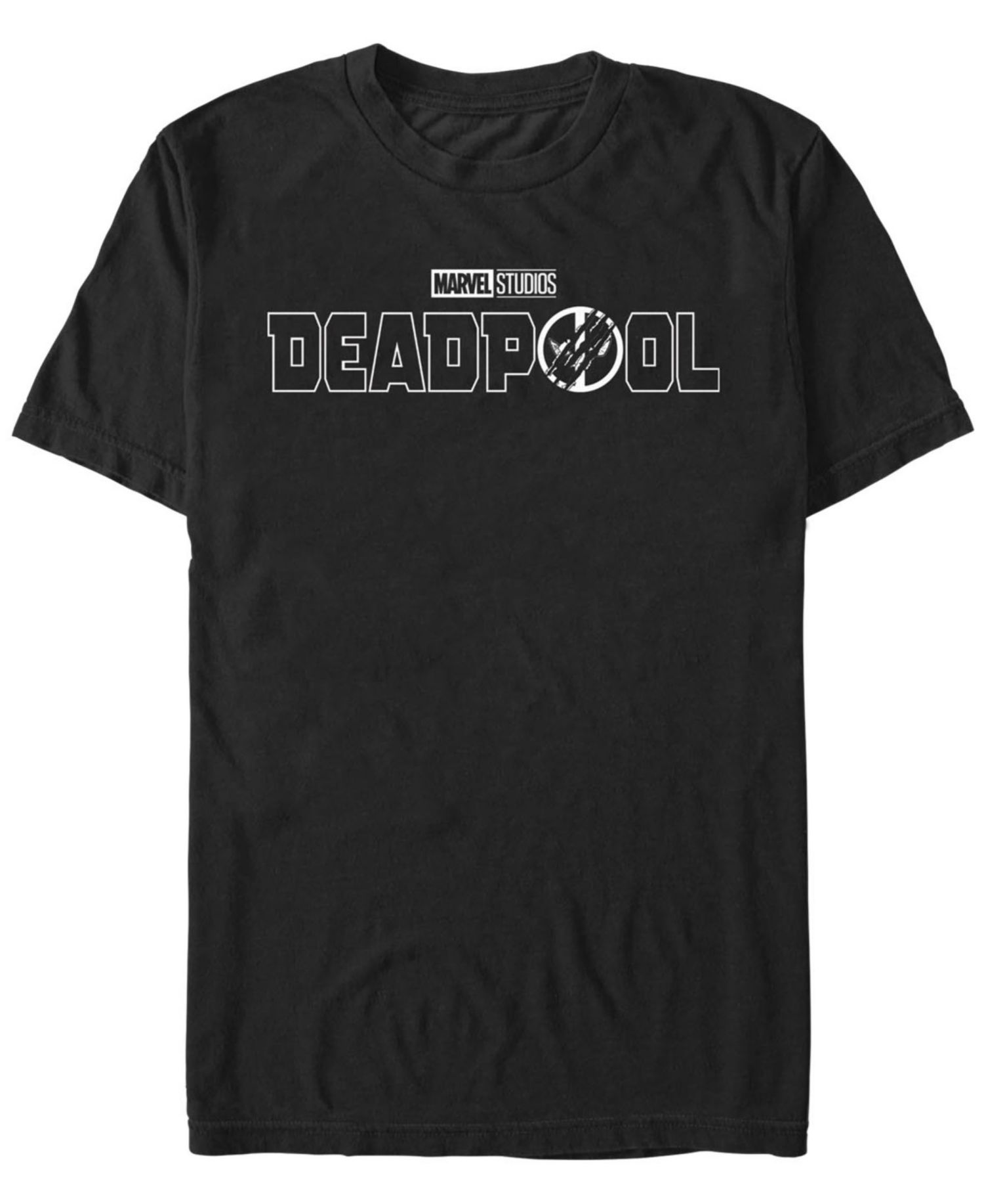 Men's Deadpool 3 Line Logo Short Sleeve T-Shirt