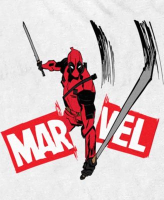 Men's Marvel Deadpool Slash Short Sleeve T-Shirt