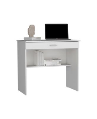 Storage Storage Desk, Spacious Stylish with Drawer and Shelf