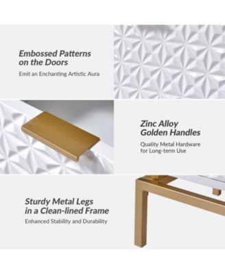 Mid-century Volkard 25'' Tall 2-Drawer End Table with a Metal Base