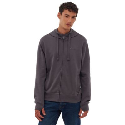 Bench DNA Men s Braxton Zip Up Hoodie Blue Hoodies