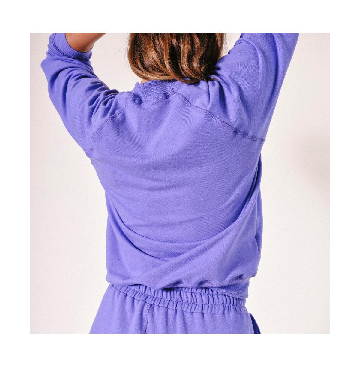 Poplinen Plus Size Agnes Raglan Organic Cotton + Tencel Sweatshirt