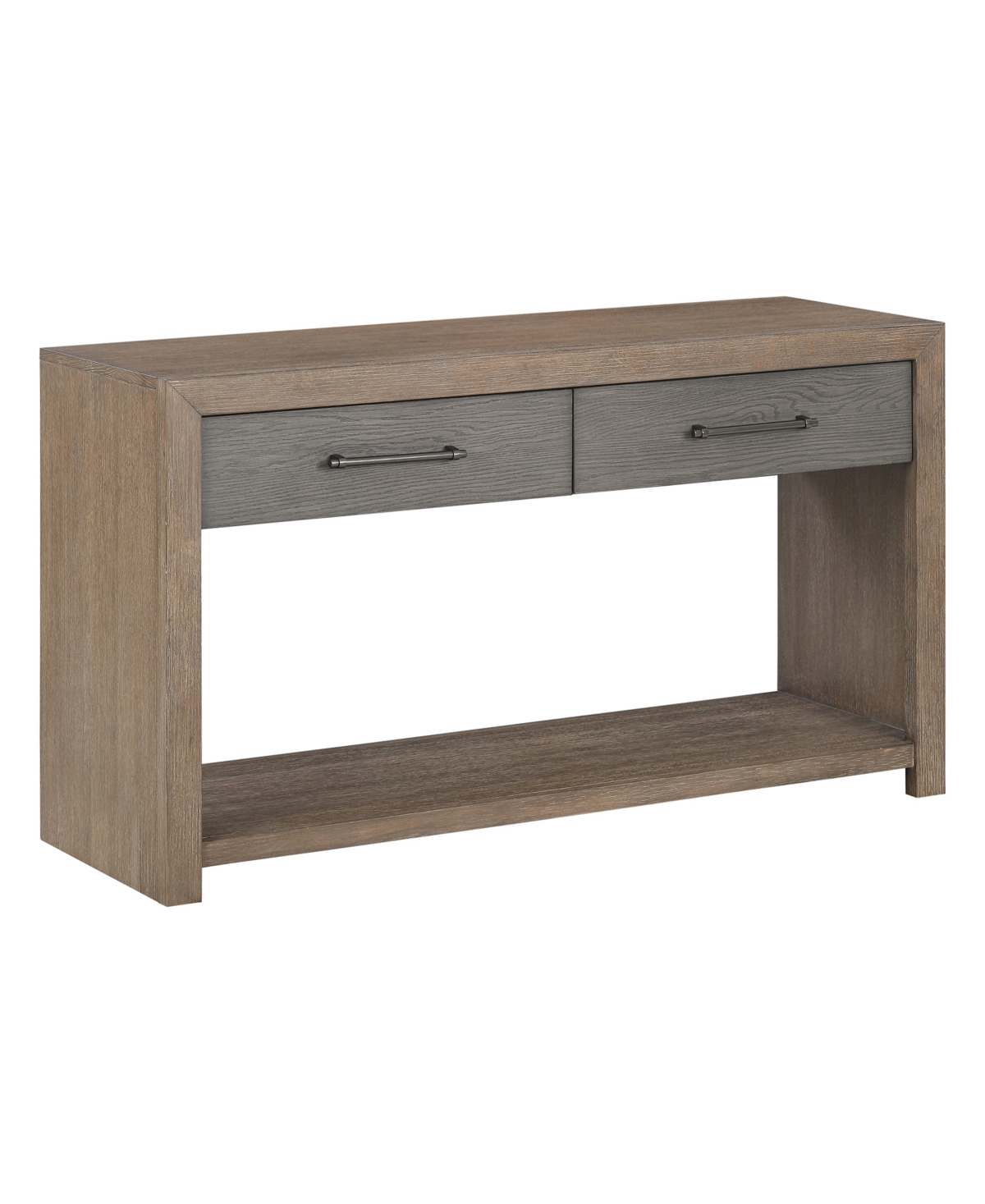 MACY'S PORTMORE 54" WOOD SOFA TABLE 
