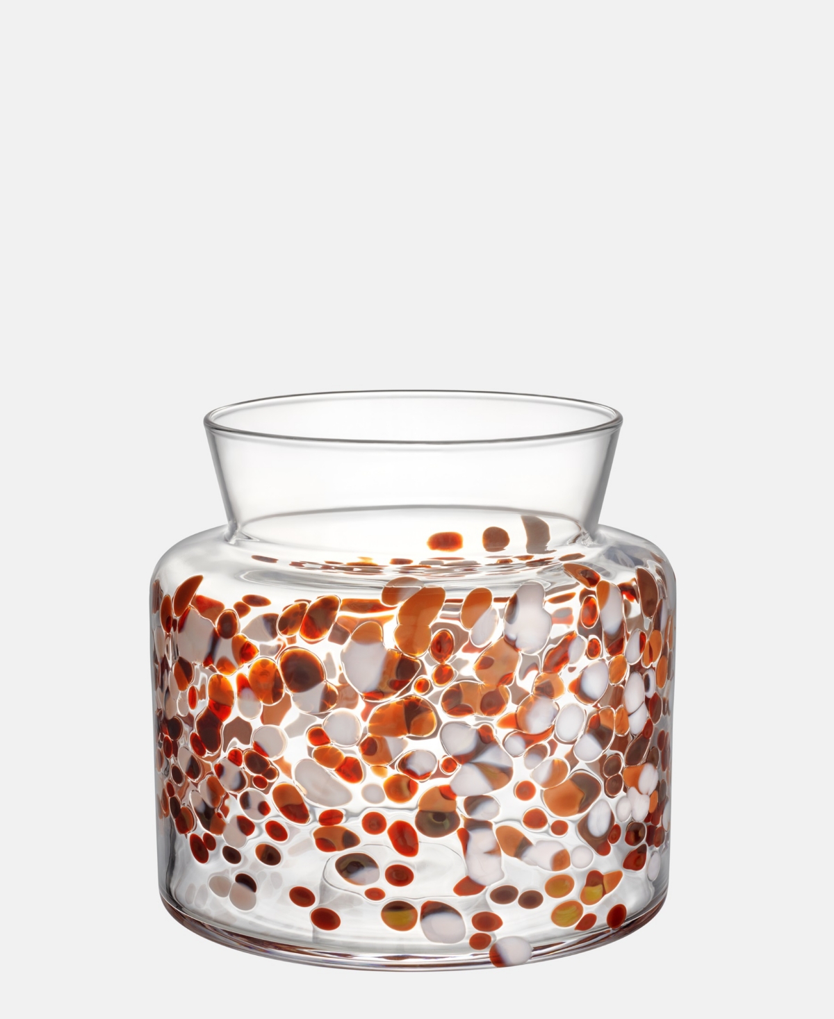 Kosta Boda Meadow Medium Fall Colors Vase In Multicolor