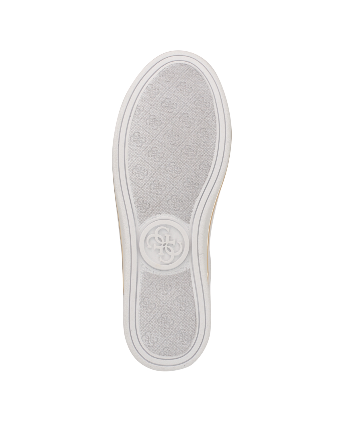 Guess Women's Stasey Charms Lace-up Sneaker In Gold