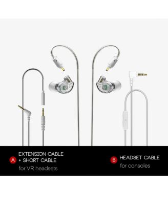 M6 VR In-Ear Headphones for VR Headsets & Other Devices