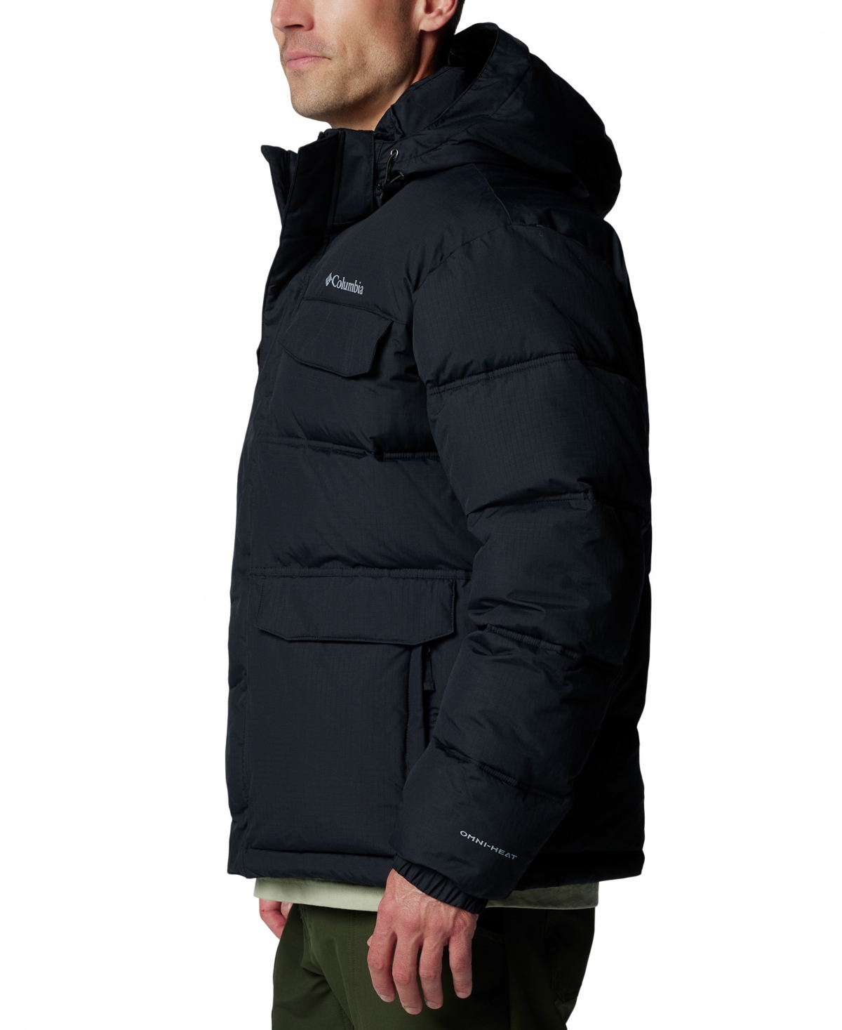 COLUMBIA MEN'S LANDROAMER HOODED PUFFER JACKET 