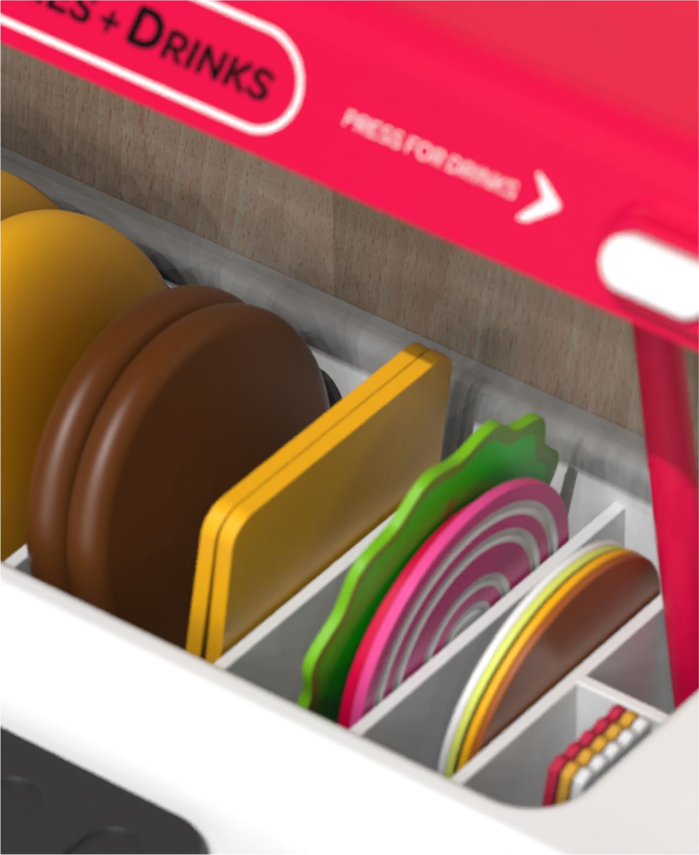 Детский игровой набор Geoffrey's Toy Box Burger Grill 26-Piece Playset, Ages 2+ — фото 3