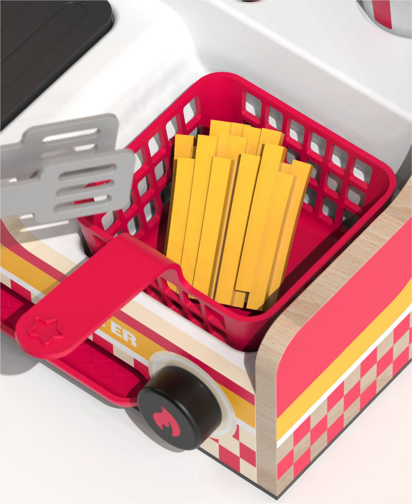 Детский игровой набор Geoffrey's Toy Box Burger Grill 26-Piece Playset, Ages 2+ — фото 4