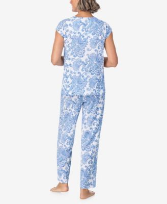 Women's Cap Sleeve Pajama Set