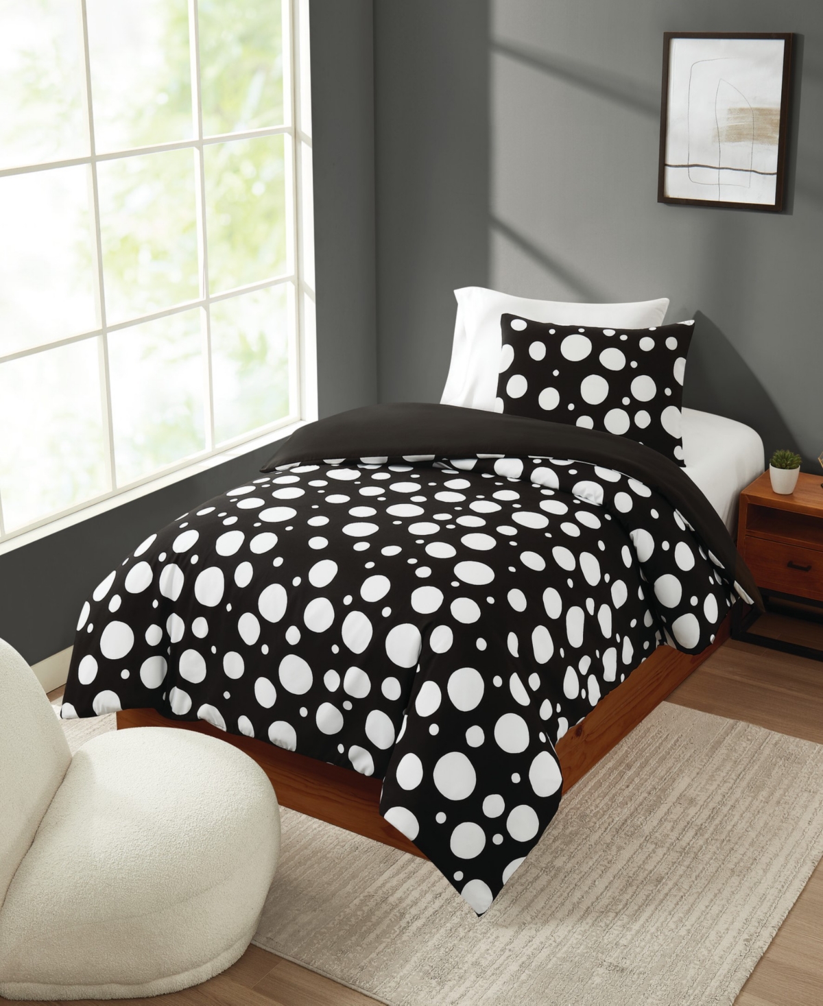 Truly Soft Sophia Dot 3-Pc. Comforter Set, Full/Queen