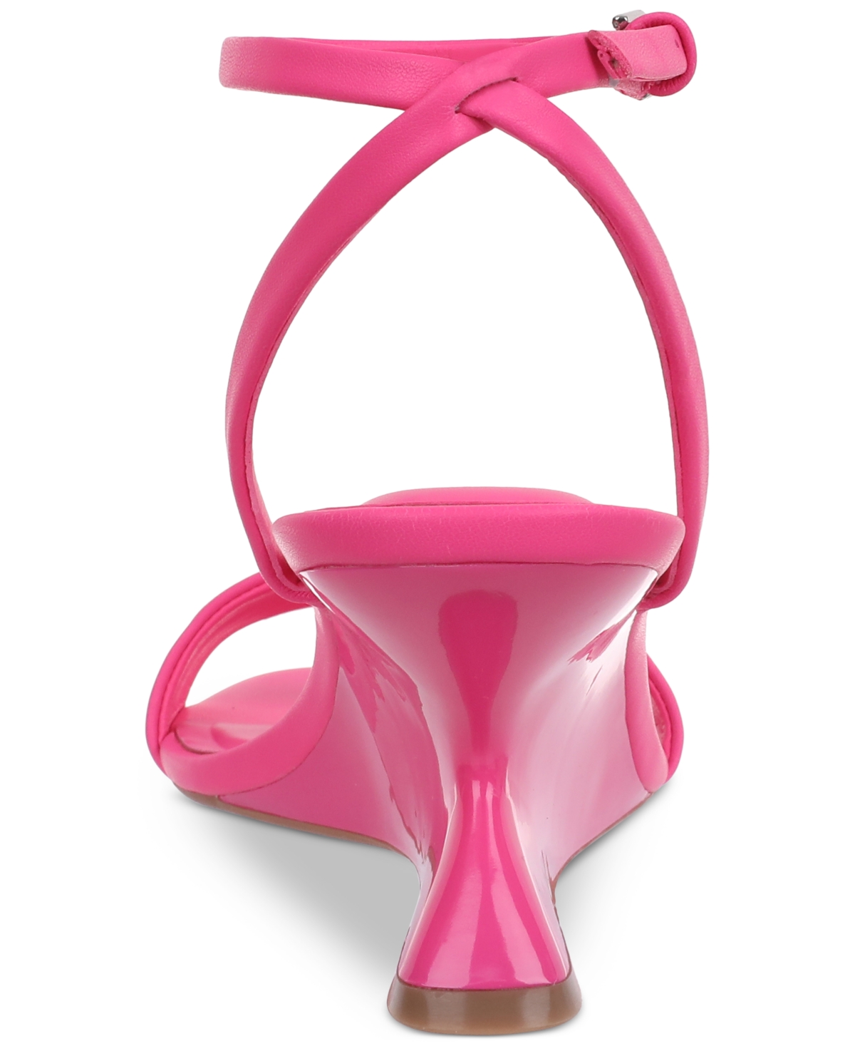 Inc International Concepts Women's Zeldaa Wedge Sandals, Created For Macy's In Fuchsia Smooth