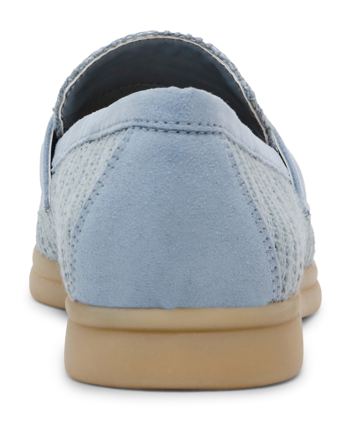 Shop Anne Klein Women's Sadrine Slip Linen Loafers In Blue