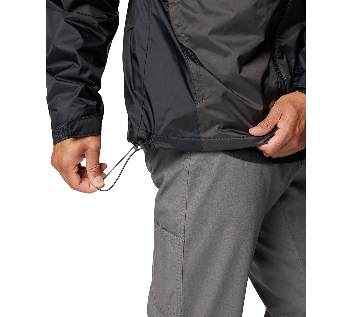 Columbia Men's Glennaker Ii Fleece Lined Rain Jacket - Shark