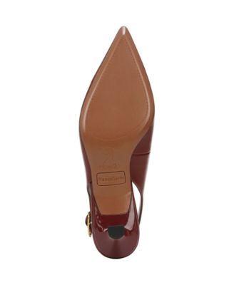 Women's Marlow Pointed Toe Slingback Kitten Heel Pumps