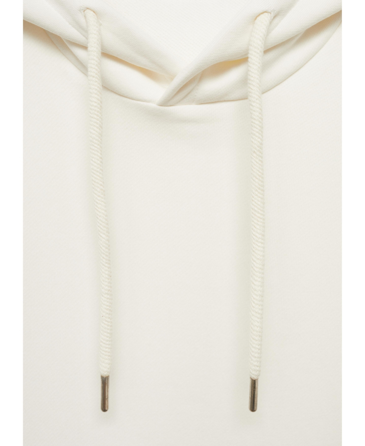 Mango Men's Cotton Hooded Sweatshirt