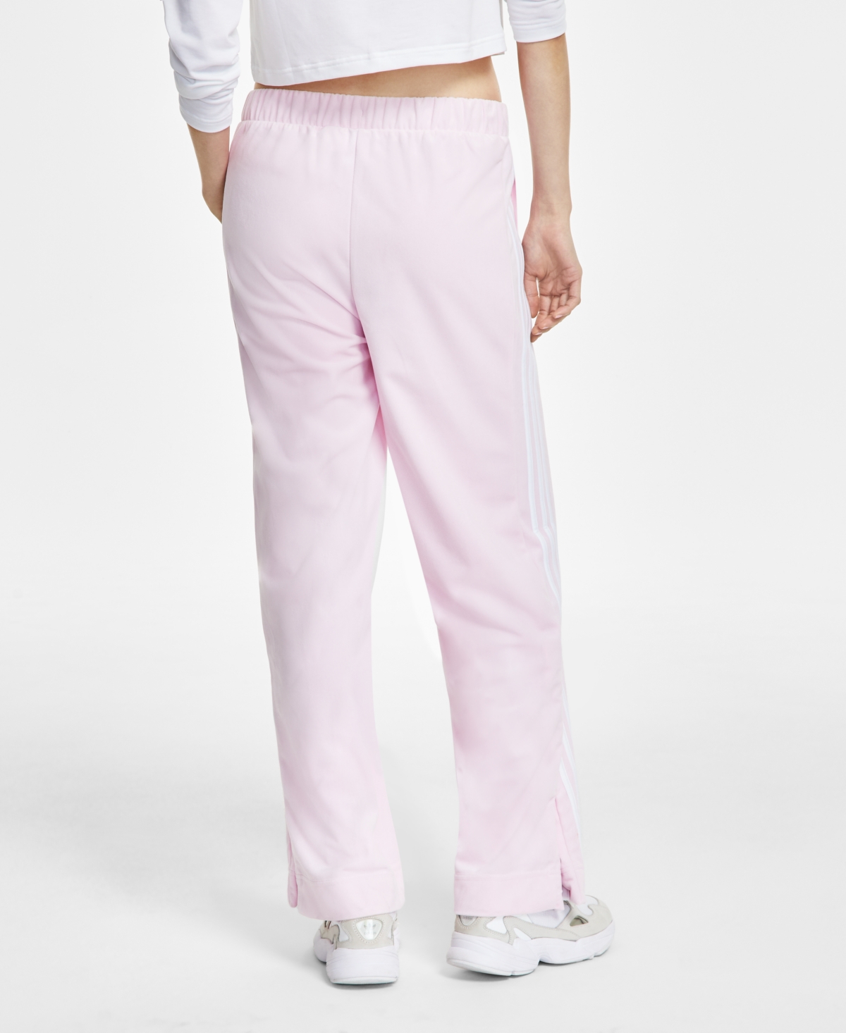 adidas Women's Y2K Glam Velour Wide-Leg Pants