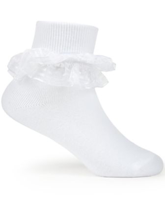 3-Pack Decorative Socks, Little Girls & Big Girls