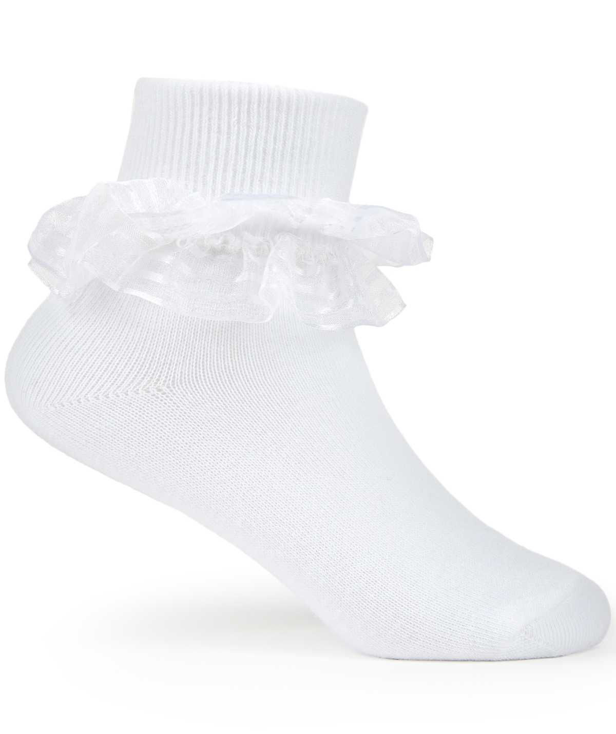 Trimfit 3-Pack Decorative Socks, Little Girls & Big Girls