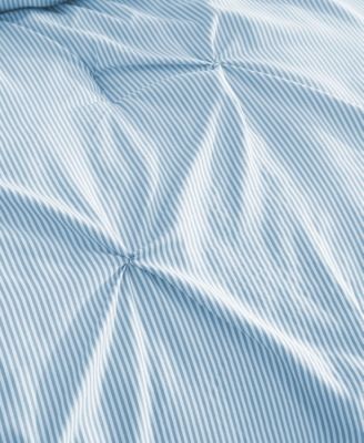 Classic Stripes Pintuck 2-Pc. Comforter Set, Twin