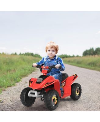 6V Kids Electric Quad ATV 4 Wheels Ride On Toy Toddlers Forward&Reverse