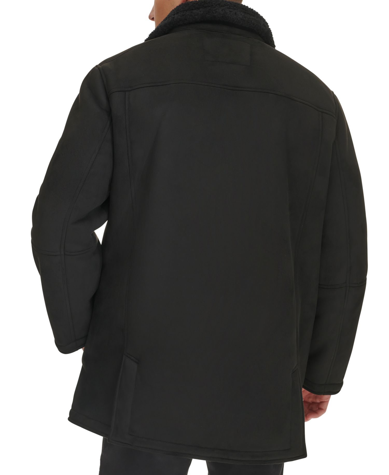 Men's Faux-Shearling Coat