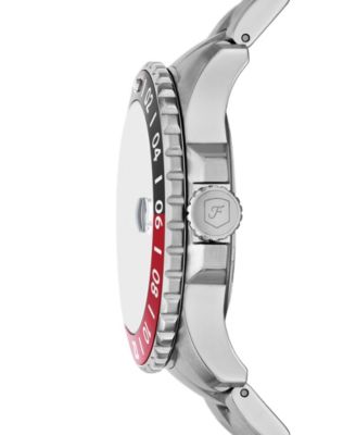 Men's GMT Blue Stainless Steel Watch, 46mm