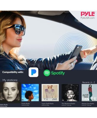 Marine Bluetooth MP3 Radio Receiver (Black)