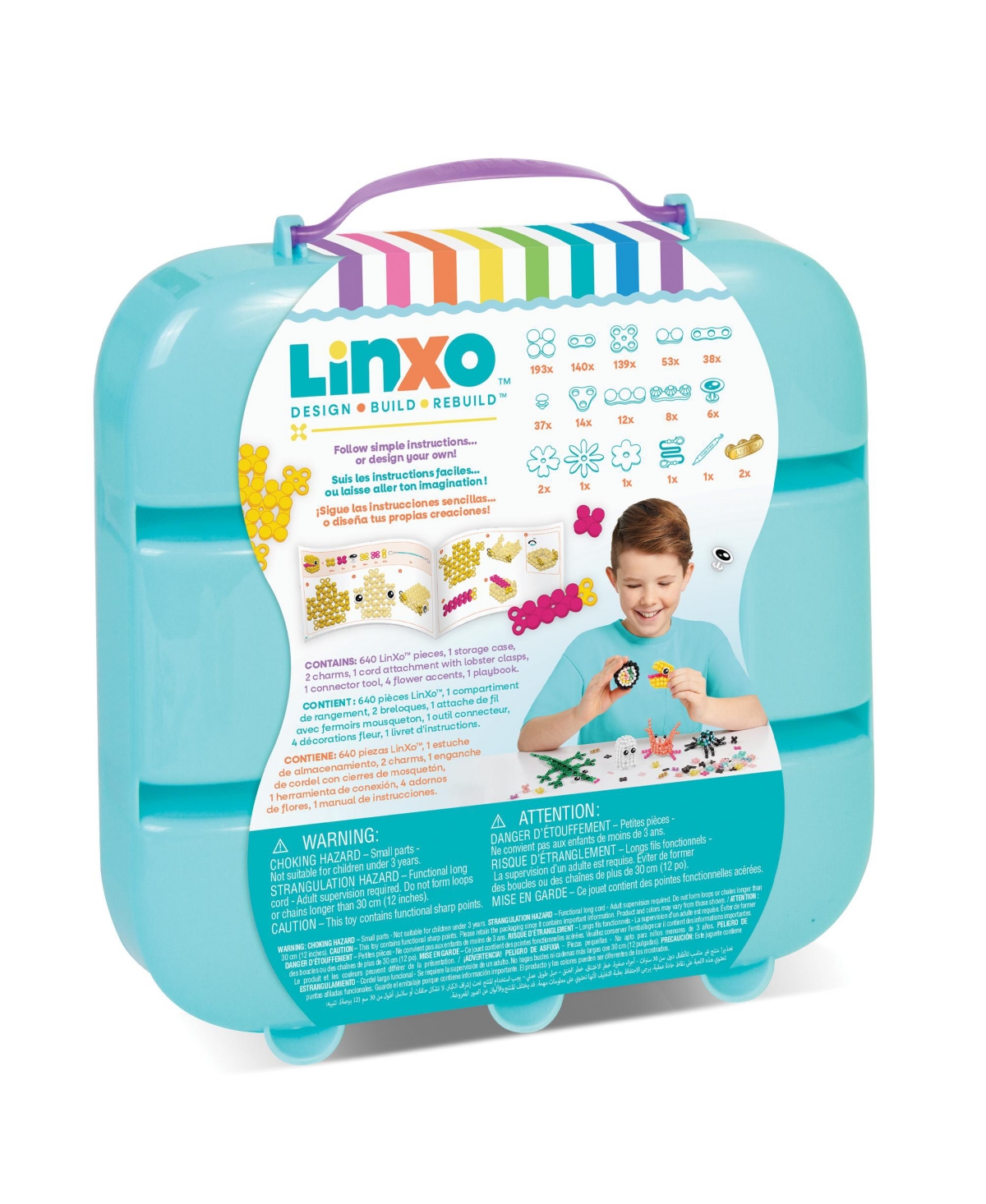 Make It Real Linxo Creator Set With Storage In Multi