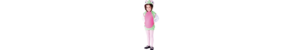 Dress Up America Mrs. Frog Hooded Tunic Costume - Toddlers Girls & Boys