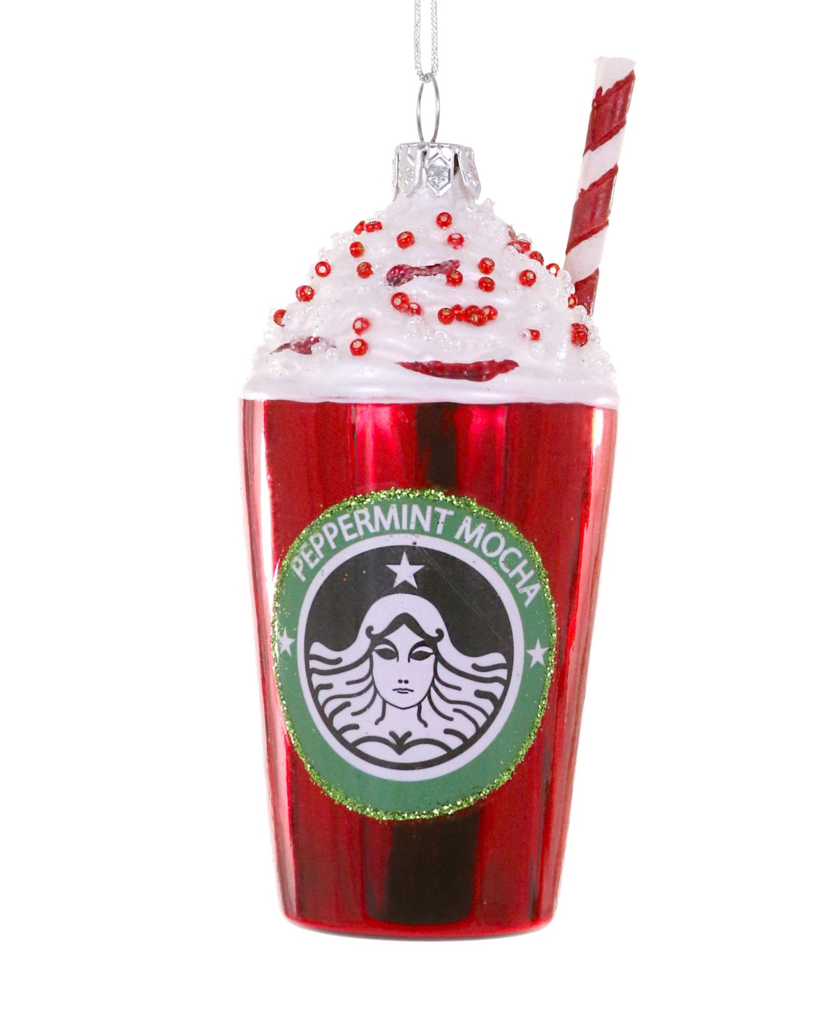Cody Foster & Co. Pepermint Mocha Ornament In Multi