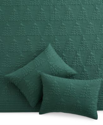 O Christmas Tree Stitching 2-Pc. Quilt Set, Twin/Twin XL
