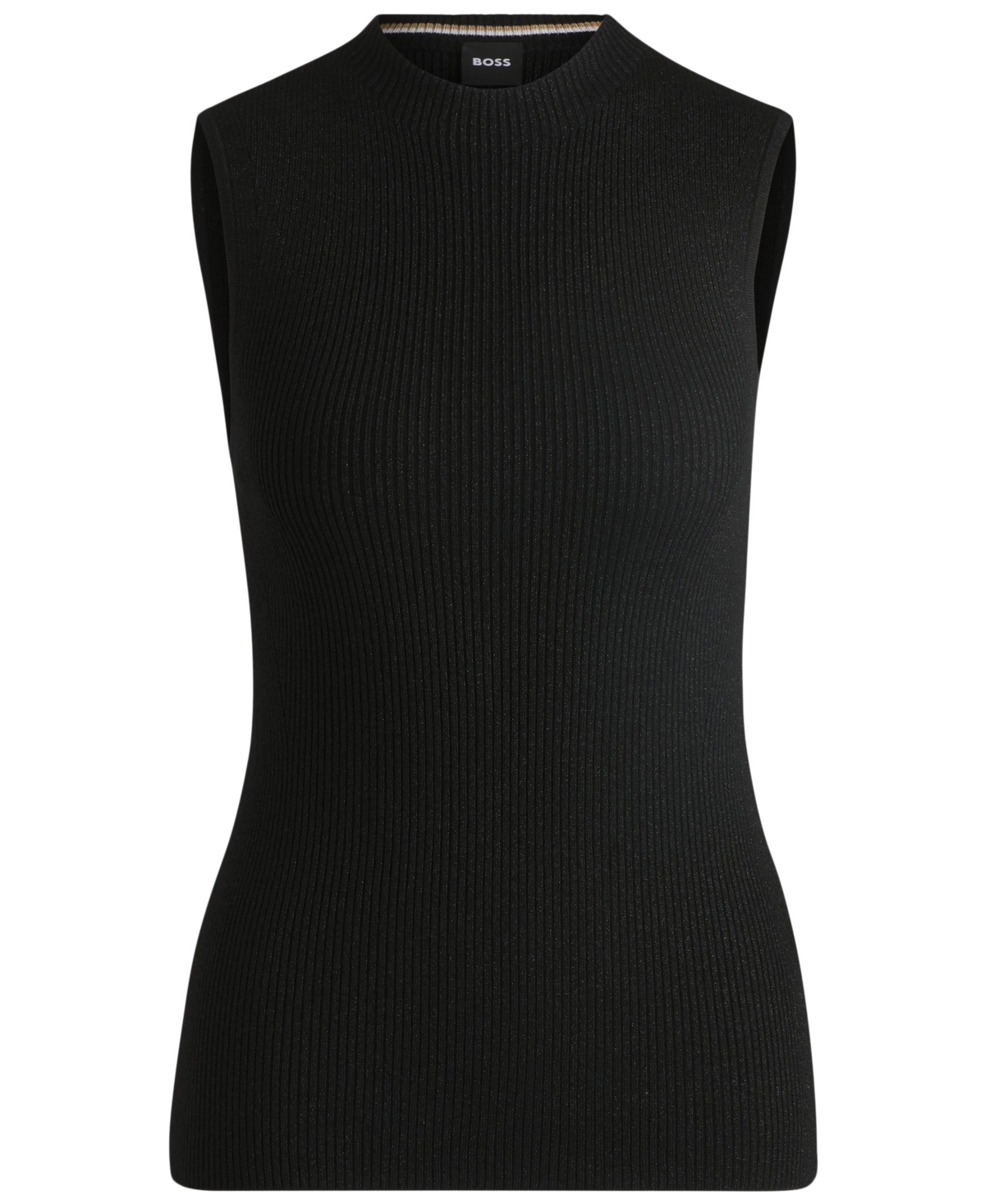 Boss by Hugo Boss Women's Sleeveless Ribbed Top