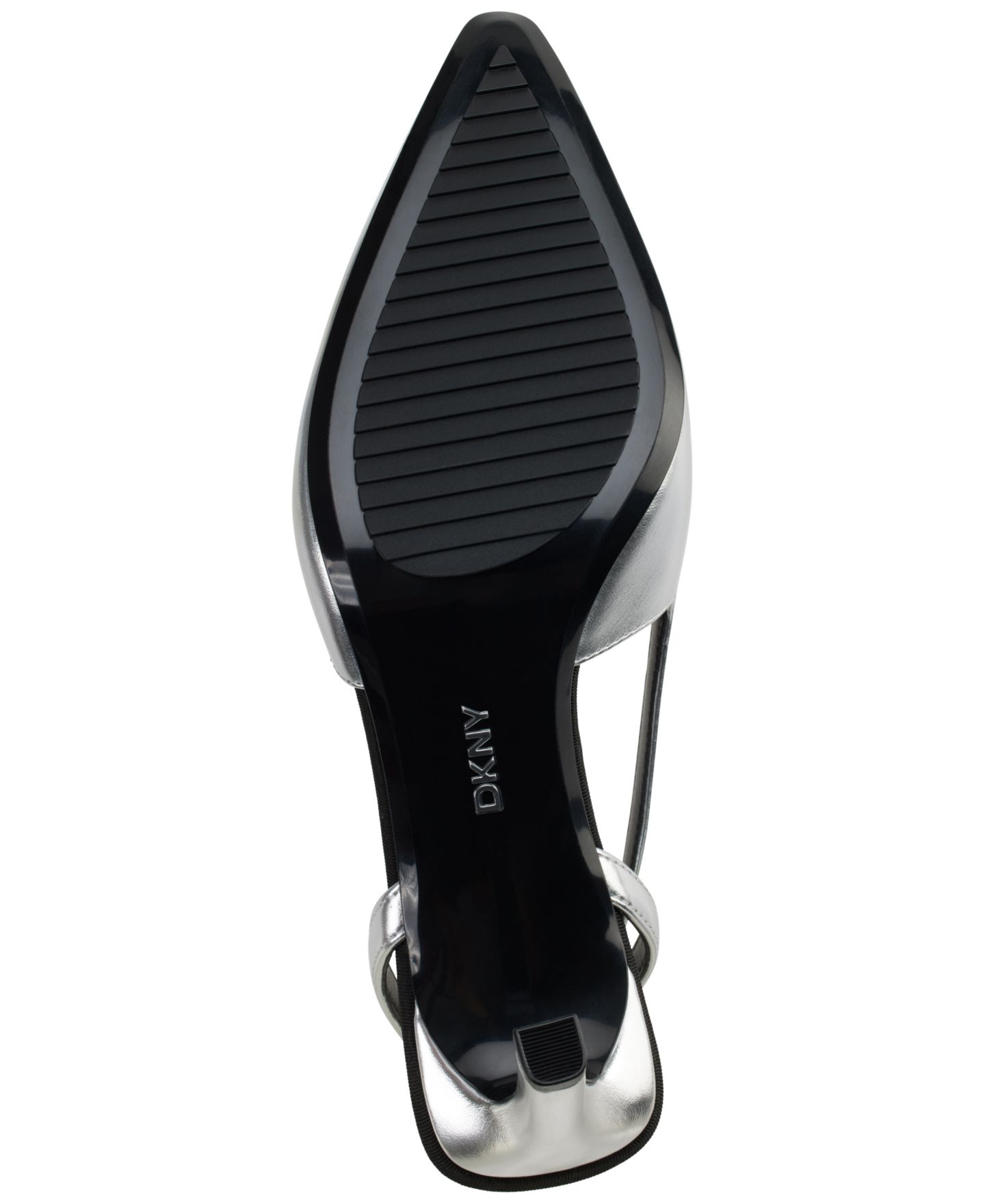 Женские туфли DKNY Carson Pointed-Toe Slingback, цвет: Чёрный — фото 9