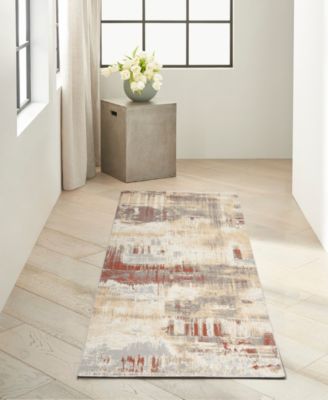Calvin Klein Ck005 Enchanting Ech02 Rug Collection In Ivory,mist