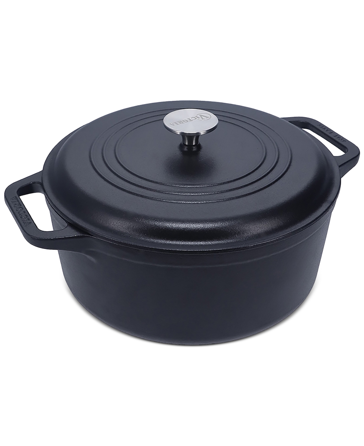 Victoria 7Qt Dutch Oven - Seasoned