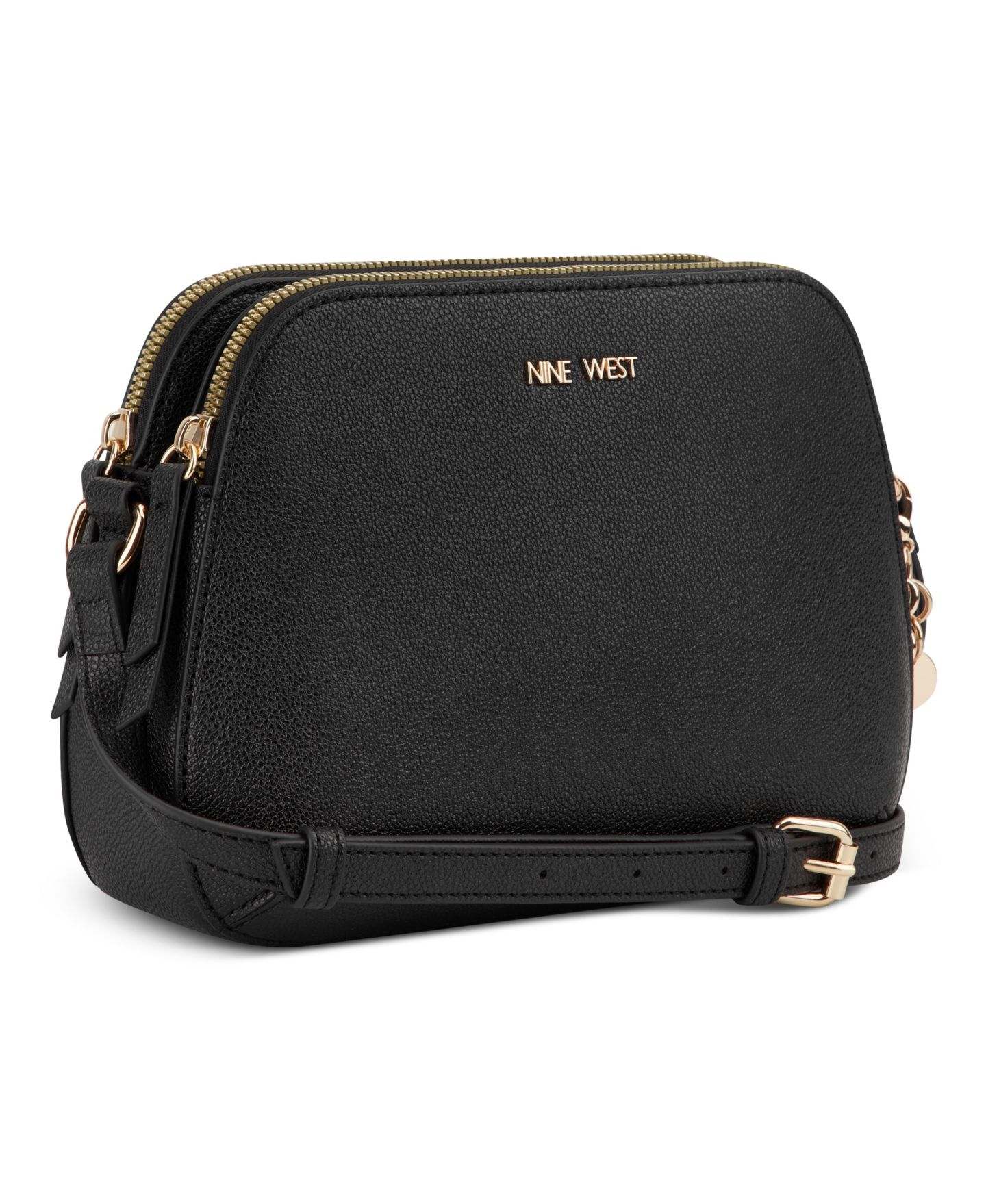 Женская сумка Nine West Cibrina Dome Crossbody, цвет: Чёрный — фото 4