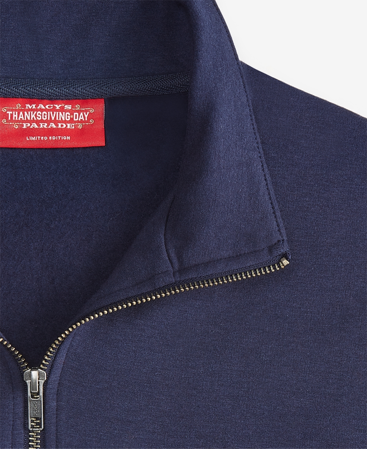 Macy's Thanksgiving Day Parade Unisex Mock-Neck Quarter-Zip Sweatshirt, Created for Macy's