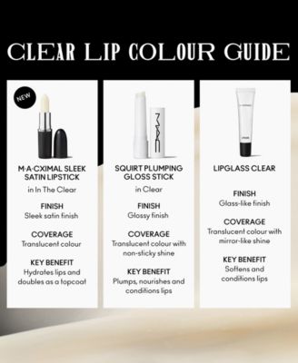 MACximal Sleek Satin Lipstick - In the Clear